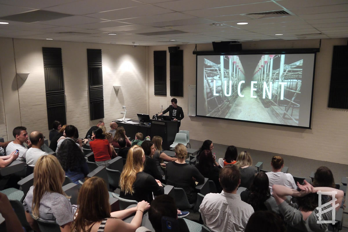Screening of Lucent in Canberra, October 2014