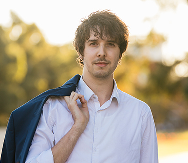 Andy Consolino - Digital Production & Research Officer at Farm Transparency Project. Photo by Kate Luke Photography. Andy Consolino - Digital Production & Research Officer at Farm Transparency Project. Photo by Kate Luke Photography.