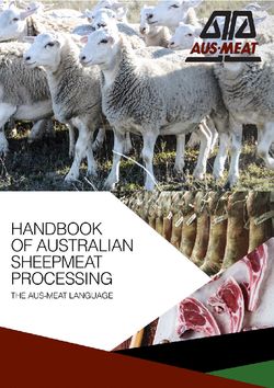 Handbook of Australian Sheep Meat Processing- AusMeat