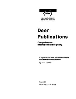 Deer Publications. Comprehensive International Bibliography