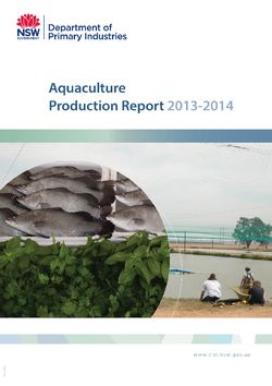 NSW Aquaculture Production Report 2013-2014
