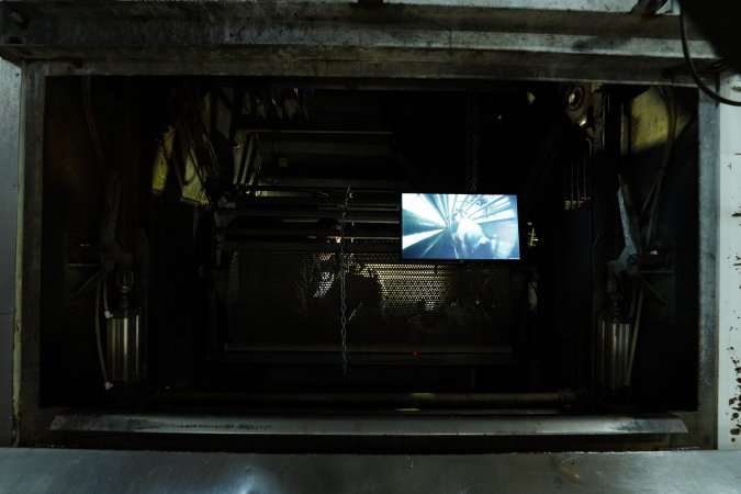 Activist sealed inside gondola in gas chamber
