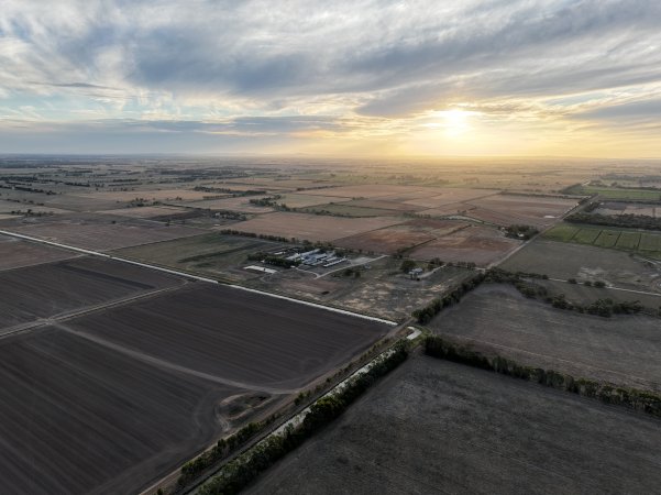 Drone flyover