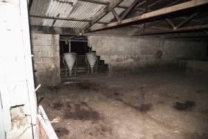 Empty grower shed - After closure of farm - Captured at Wally's Piggery, Jeir NSW Australia.