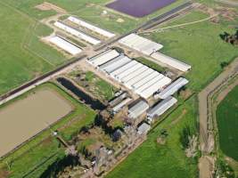 Drone flyover - Captured at Girgarre Piggery, Girgarre VIC Australia.