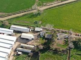 Drone flyover - Captured at Girgarre Piggery, Girgarre VIC Australia.