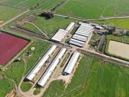 Drone flyover - Captured at Girgarre Piggery, Girgarre VIC Australia.