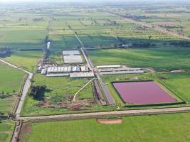 Drone flyover - Captured at Girgarre Piggery, Girgarre VIC Australia.