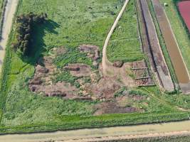 Drone flyover - Captured at Girgarre Piggery, Girgarre VIC Australia.