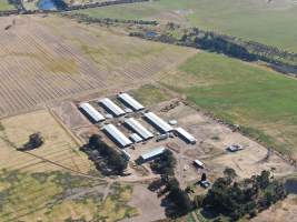 Drone flyover - Captured at Lochaber Goat Dairy, Meredith VIC Australia.