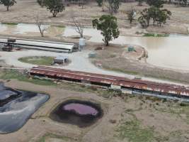 Aerial view - From drone - Captured at Reedy Lake Grower, Whroo VIC Australia.