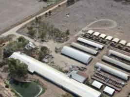 Aerial view - From drone - Captured at Calivil Breeder, Calivil VIC Australia.