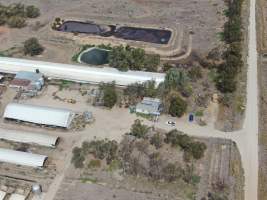 Aerial view - From drone - Captured at Calivil Breeder, Calivil VIC Australia.