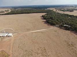 Aerial view - From drone - Captured at Unknown piggery, Goornong VIC Australia.