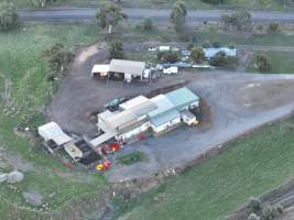 Drone flyover of slaughterhouse - Captured at Menzel's Meats, Kapunda SA Australia.