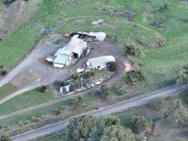 Drone flyover of slaughterhouse - Captured at Menzel's Meats, Kapunda SA Australia.