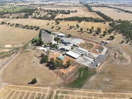 Drone flyover of slaughterhouse - Captured at Corowa Slaughterhouse, Redlands NSW Australia.