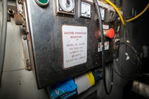 Signs and Instructions At Slaughterhouse - Captured at MD Foods Australia, Echuca VIC Australia.