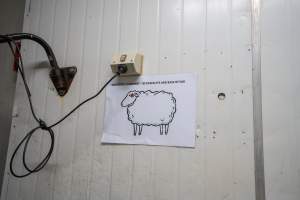 Signs and Instructions At Slaughterhouse - Captured at MD Foods Australia, Echuca VIC Australia.