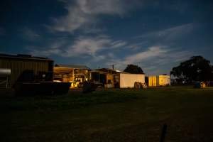 Slaughterhouse exterior - Captured at Maclagan Meats, Maclagan QLD Australia.