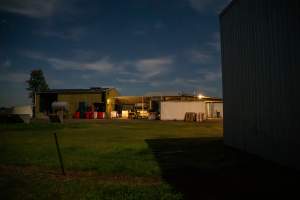 Slaughterhouse exterior - Captured at Maclagan Meats, Maclagan QLD Australia.