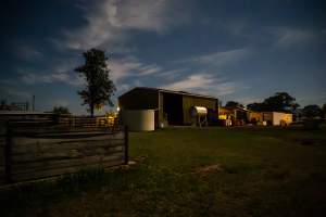 Slaughterhouse exterior - Captured at Maclagan Meats, Maclagan QLD Australia.