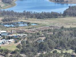 Drone flyover of slaughterhouse - Captured at Greenmountain Food Processing, Coominya QLD Australia.