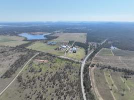 Drone flyover of slaughterhouse - Captured at Greenmountain Food Processing, Coominya QLD Australia.