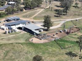 Drone flyover of slaughterhouse - Captured at Brisbane Valley Meats, Esk QLD Australia.