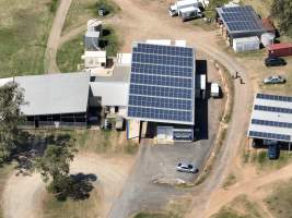 Drone flyover of slaughterhouse - Captured at Brisbane Valley Meats, Esk QLD Australia.