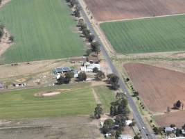 Drone flyover of slaughterhouse - Captured at Maclagan Meats, Maclagan QLD Australia.