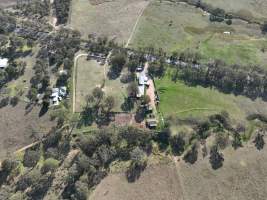 Drone flyover of slaughterhouse - Captured at Crows Nest Meatworks, Crows Nest QLD Australia.