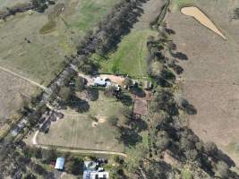 Drone flyover of slaughterhouse - Captured at Crows Nest Meatworks, Crows Nest QLD Australia.