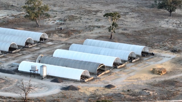 Drone flyover of Reedy Lake Grower Piggery 2025