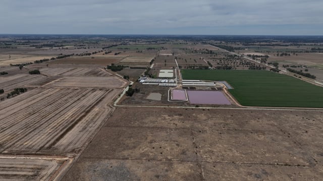 Drone flyover of Girgarre Piggery