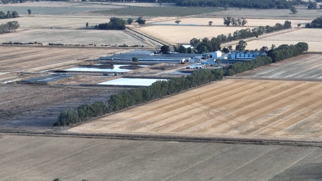 Drone flyover of Kia-Ora Piggery